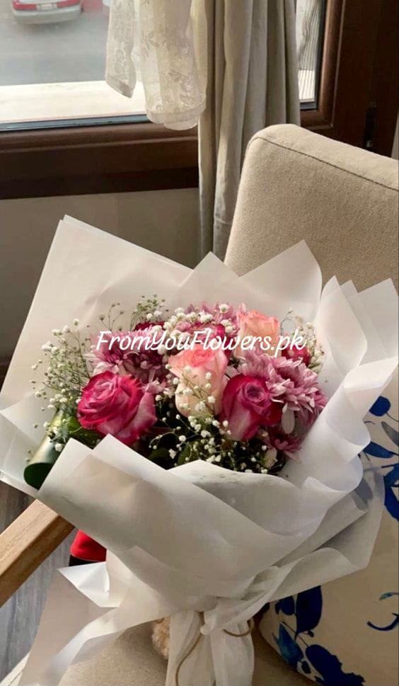 Same Day Mothers Day Flowers Karachi -FromYouFlowers.pk