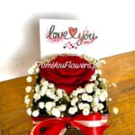 Flowers Gift Box Lahore - FromYouFlowers.pk