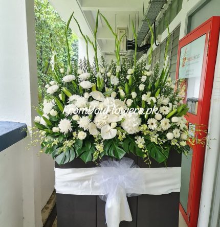 Condolences Flowers Delivery Lahore - FromYouFlowers.pk