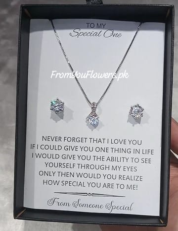 Jewelry Gift Set for her - FromYouFlowers.pk