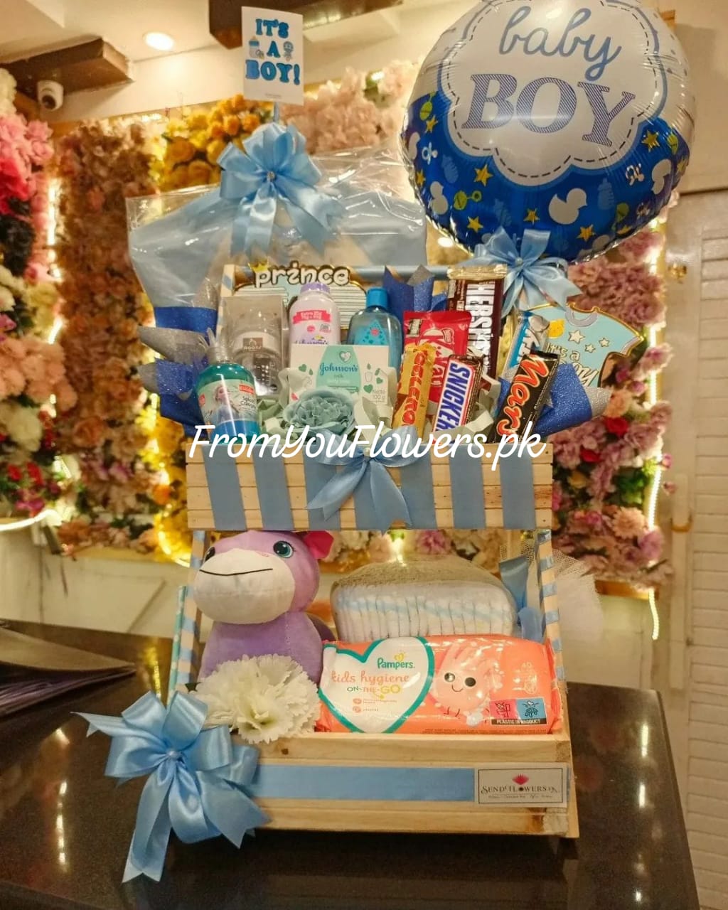 Newborn Gifts Lahore - FromYouFlowers.pk