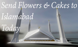 Send Flowers & Cakes to Islamabad Today