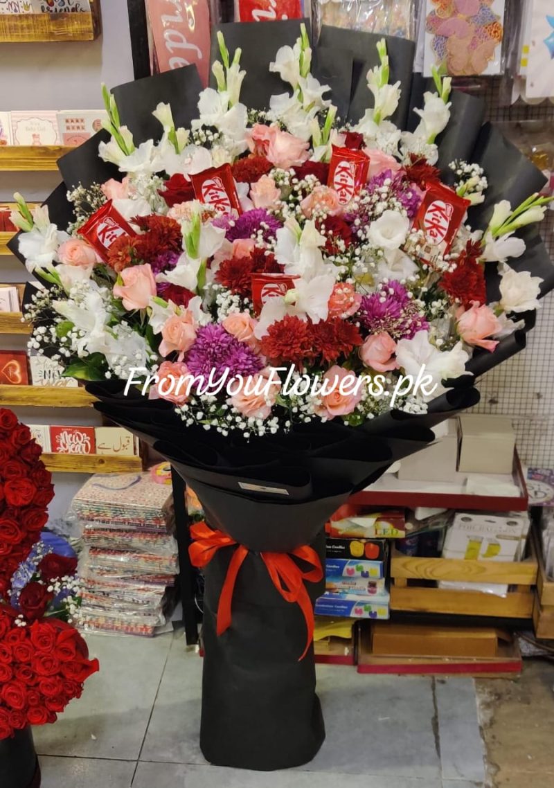 Chocolates Bouquet Karachi - FromYouFlowers.pk