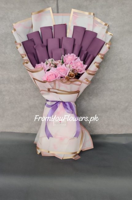 Chocolates Bouquet for Her Lahore - FromYouFlowers.pk