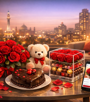 Express Valentine’s Day Flower Delivery Services - FromYouFlowers.pk