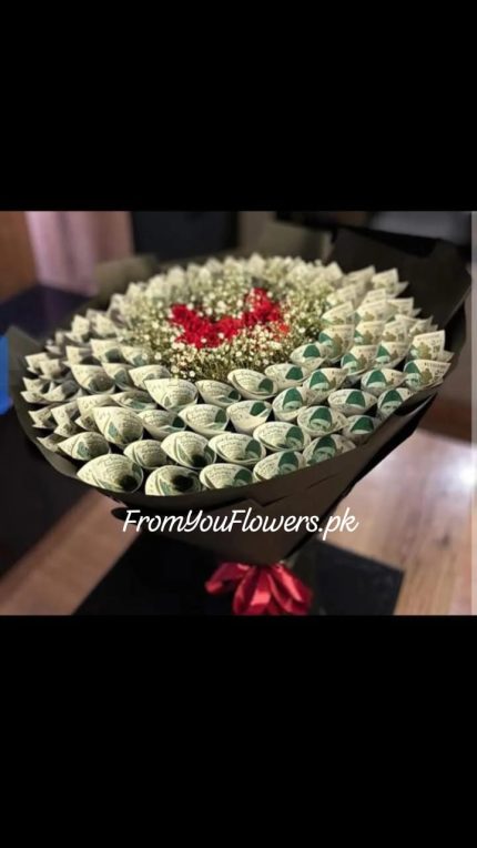 Eidi Flower Bouquet Lahore - FromYouFlowers.pk