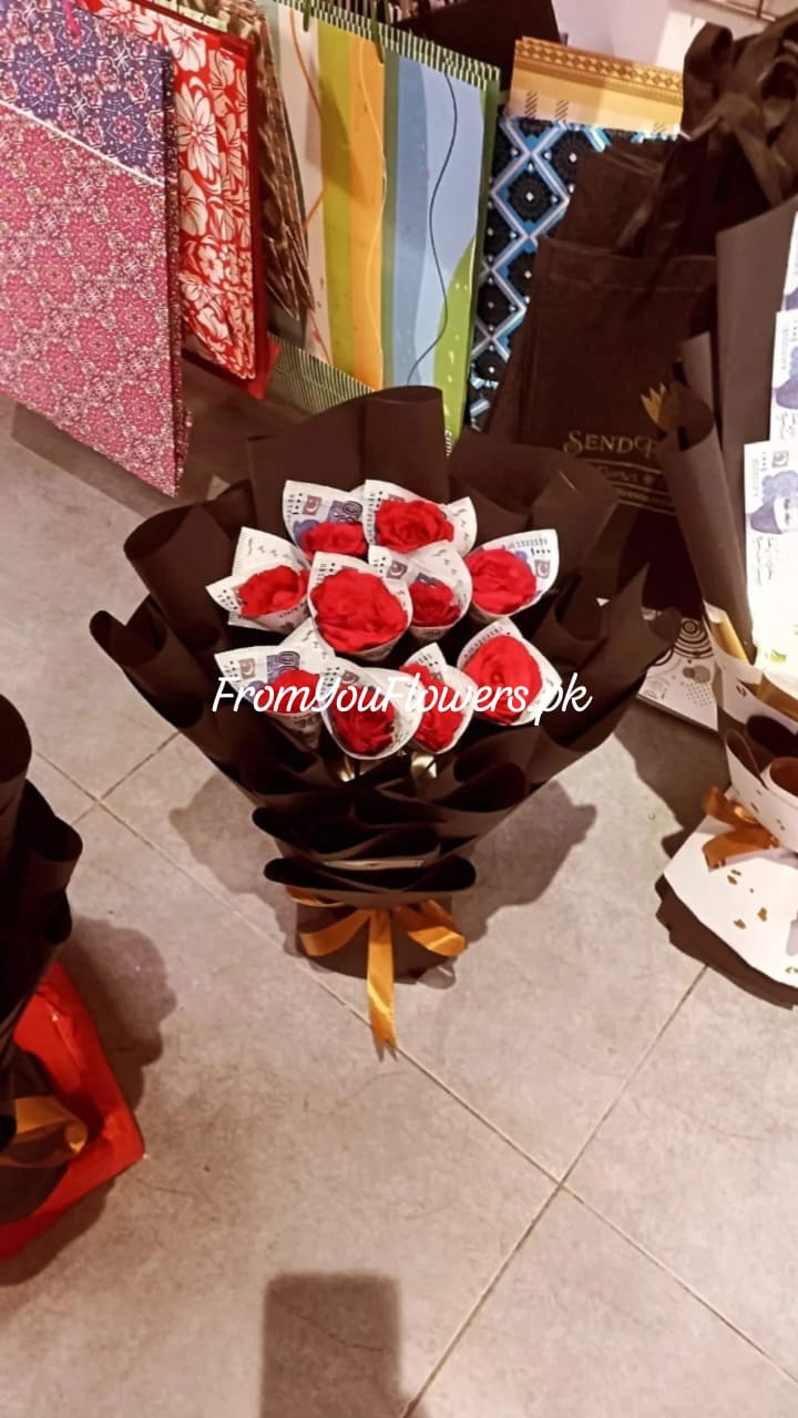 Eid Mubarak Flowers Bouquet Eid Mubarak Flowers Bouquet Lahore - FromYouFlowers.pk