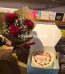 Flowers and Cake for Valentine Lahore - FromYouFlowers.pk