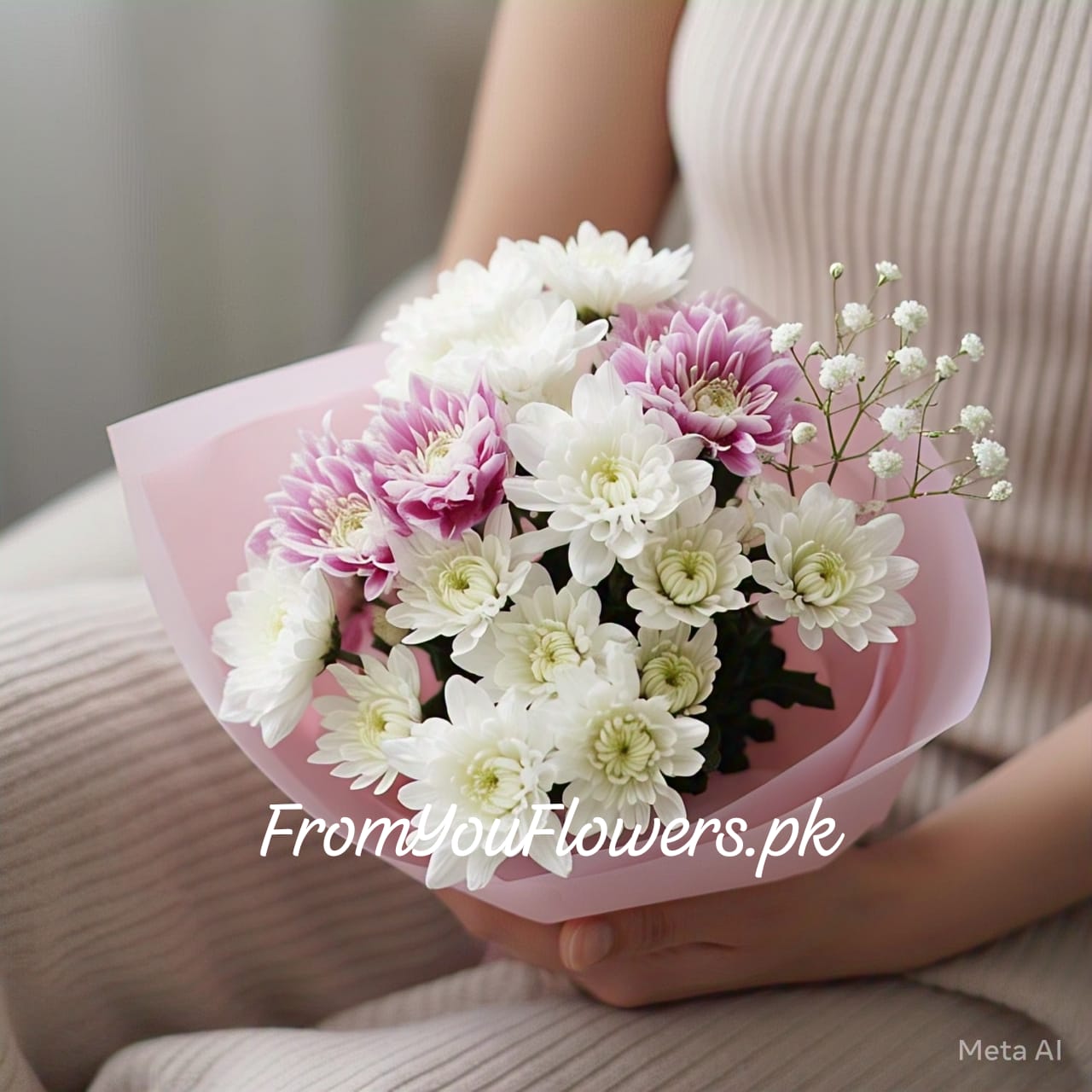 Make Her Smile Flowers for Mother's Day Faisalabad - FromYouFlowers.pk