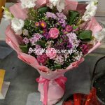 Pink Flowers Bouquet for Her Lahore - FromYouFlowers.pk