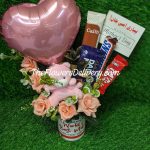 Mother’s Day Flower Mug Lahore - FromYouFlowers.pk