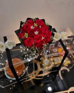 Acrylic Box Cake and Chocolates Lahore - FromYouFlowers.pk