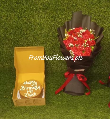 Birthday Flower Deals Gujranwala - FromYouFlowers.pk