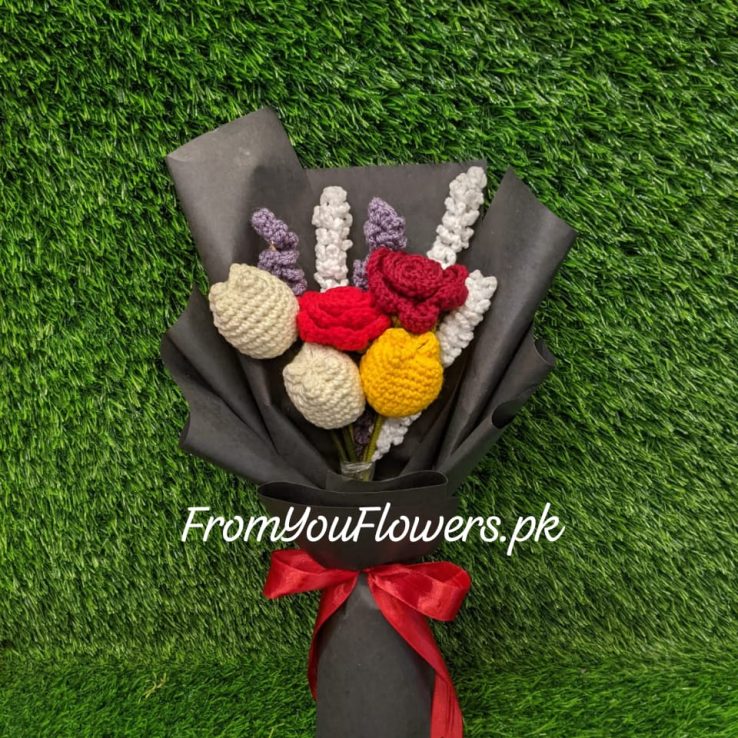 Crochet Flower Gift Lahore - FromYouFlowers.pk