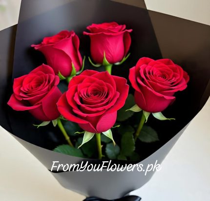Valentine Rose Flowers Lahore - FromYouFlowers.pk