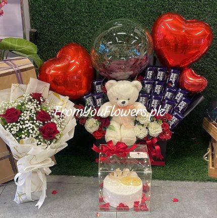 Dairy Milk Gift Combo Lahore - FromYouFlowers.pk