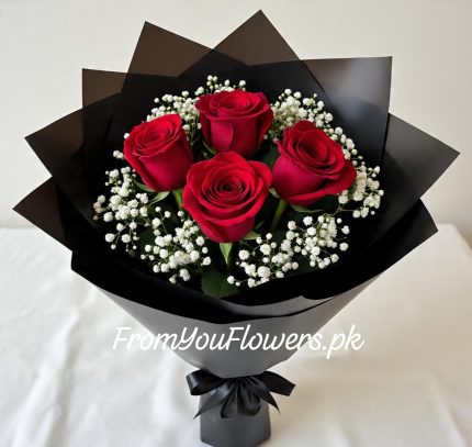 Rose Flowers Shop Lahore - FromYouFlowers.pk