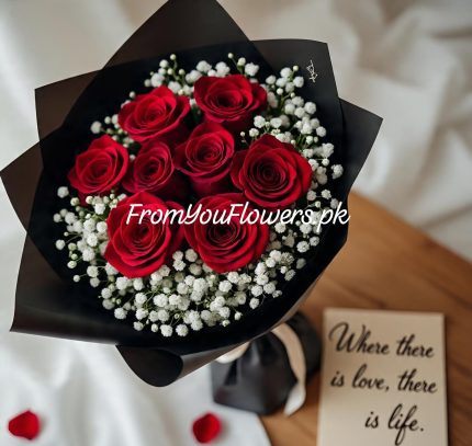 Valentine Flowers for Her Pakistan - FromYouFlowers.pk