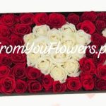 I Love You Roses Box Lahore - FromYouFlowers.pk