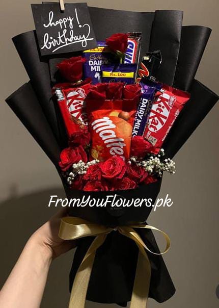 Birthday Bouquet Karachi - FromYouFlowers.pk