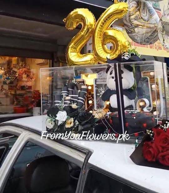 Birthday Cake Gift Box Lahore - FromYouFlowers.pk