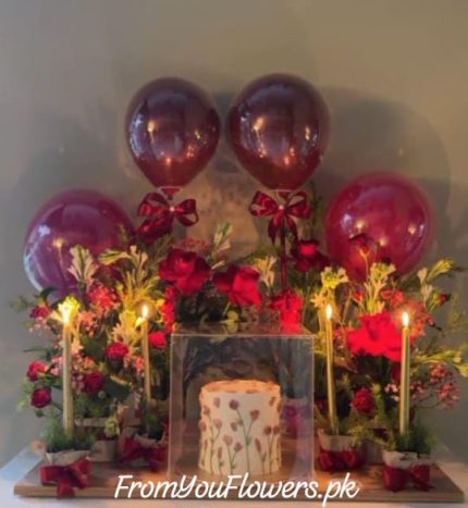Anniversary Cake Ideas Lahore - FromYouFlowers.pk