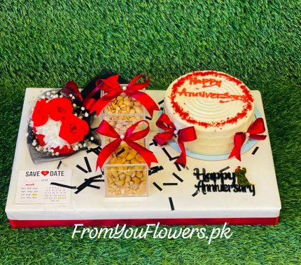 Send Anniversary Gifts to Lahore - FromYouFlowers.pk