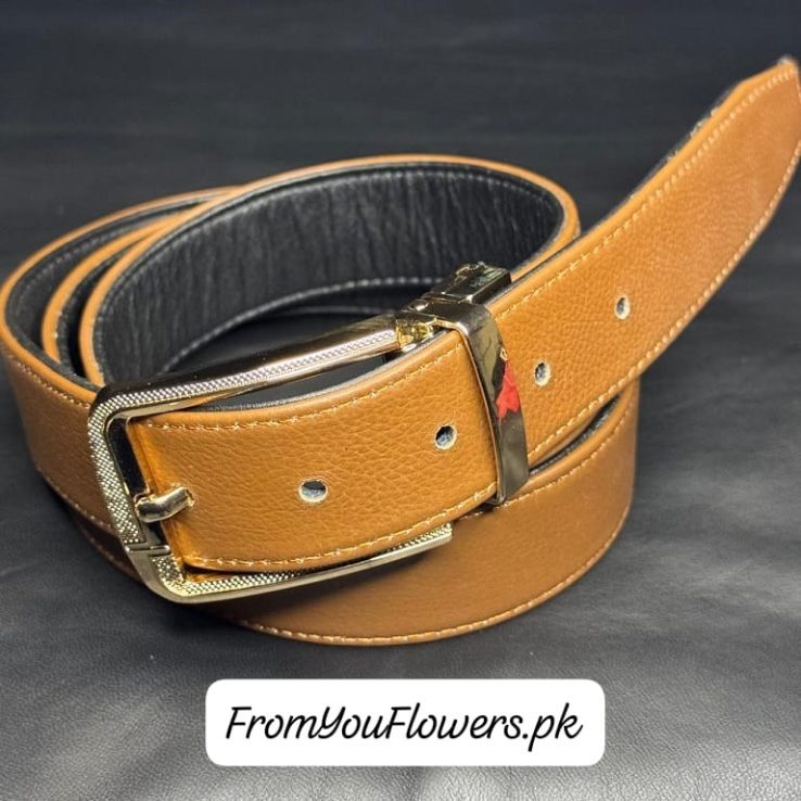 Casual Leather Belt for Men Lahore - FromYouFlowers.pk