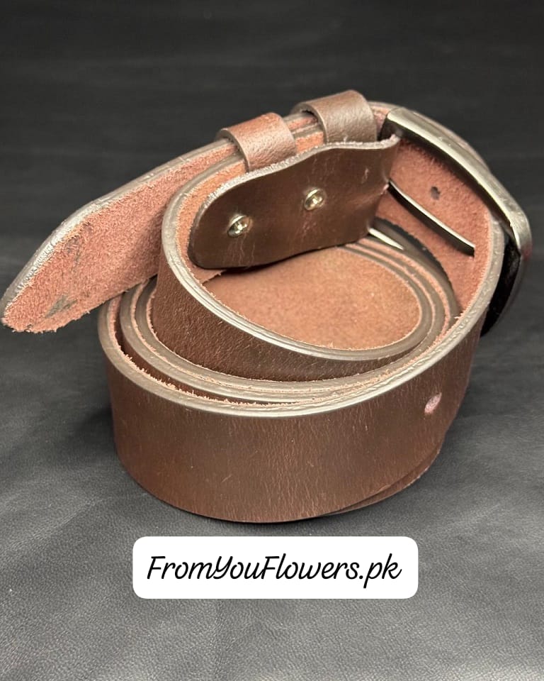 Men’s Leather Waist Belt1 Men's Leather Waist Belt Pakistan - FromYouFlowers.pk