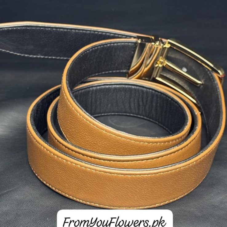 Casual Leather Belt for Men Lahore - FromYouFlowers.pk