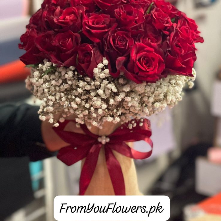 Valentine Flowers Lahore - FromYouFlowers.pk