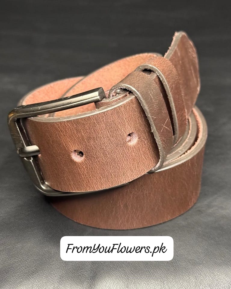 Men's Leather Waist Belt Men's Leather Waist Belt Pakistan - FromYouFlowers.pk
