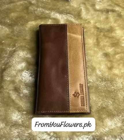 Leather Wallet Gift for Men Lahore - FromYouFlowers.pk