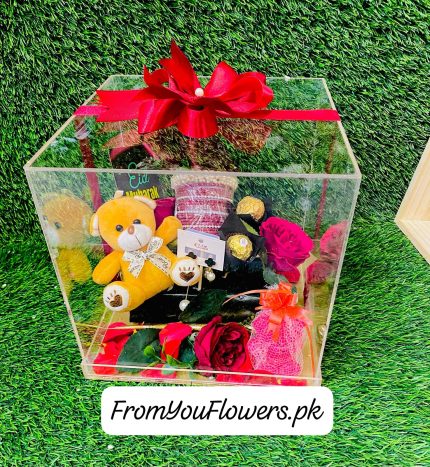 Eid Mubarak Arcylic Gift Lahore - FromYouFlowers.pk
