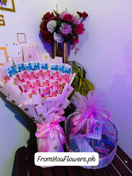 New Currency Notes Gift Deal Lahore - FromYouFlowers.pk