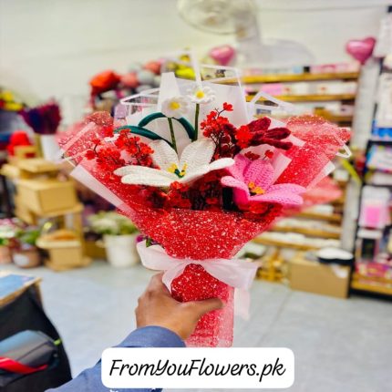 Crochet Bouquet for Mom Lahore - FromYouFlowers.pk