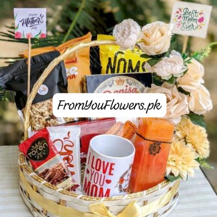Mom Gift Basket Delivery Lahore - FromYouFlowers.pk