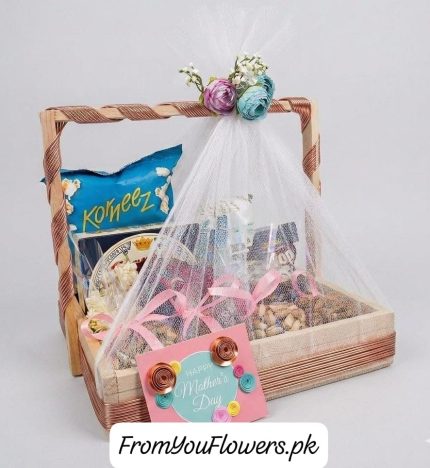 Gift Basket for Mother's Day Lahore - FromYouFlowers.pk