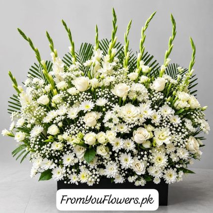 Sympathy Loss Flowers Lahore - FromYouFlowers.pk