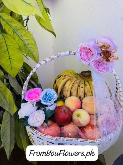 Fruit Basket for Mother's Day Lahore - FromYouFlowers.pk