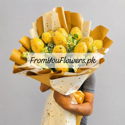 Mango Bouquet Lahore - FromYouFlowers.pk