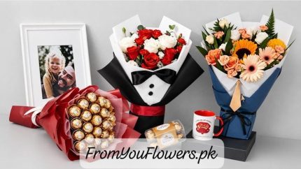 Father's Day Flowers Gift Lahore - FromYouFlowers.pk