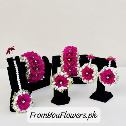 Flowers Jewellery for Bride Lahore - FromYouFlowers.pk