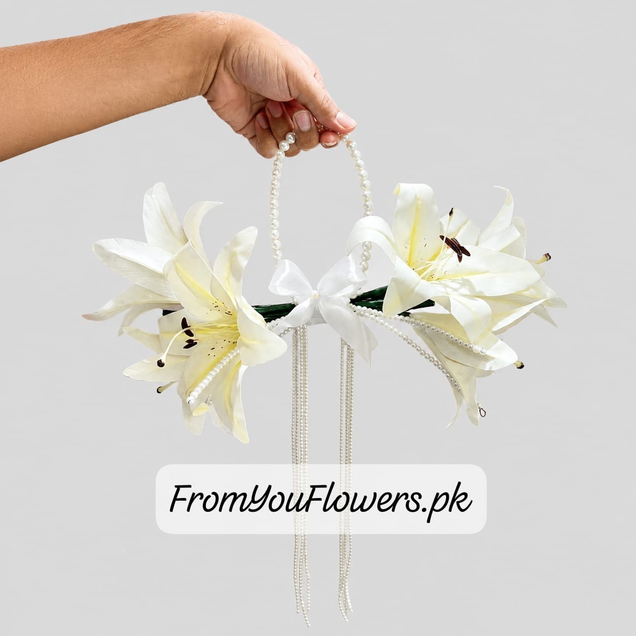 Wedding Flowers Handbag Wedding Flowers Handbag Lahore - FromYouFlowers.pk