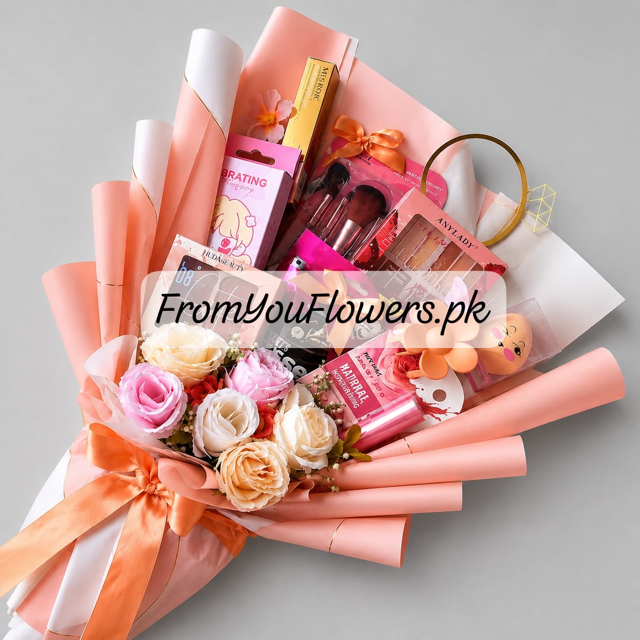 Miss Rose Makeup Gift Send Gifts to Pakistan from USA - FromYouFlowers.pk