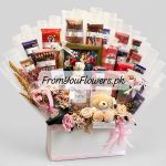 Chocolate Gift Basket for Mom Lahore - FromYouFlowers.pk