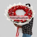 Flower Mirror Lahore - FromYouFlowers.pk
