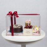 Umrah Mubarak Acrylic Box Lahore - FromYouFlowers.pk